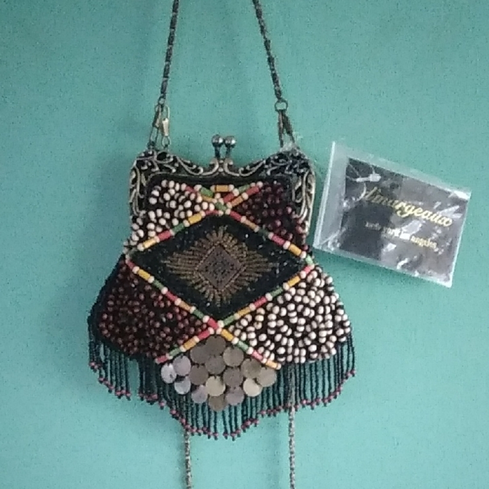 Vintage Beaded Handbag Beautiful